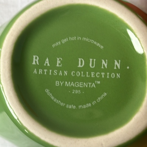 Rae Dunn: Ceramic Vegetable Measuring Cups- 1/4, 1/3, 1/2, 1 cups - Picture 4 of 16